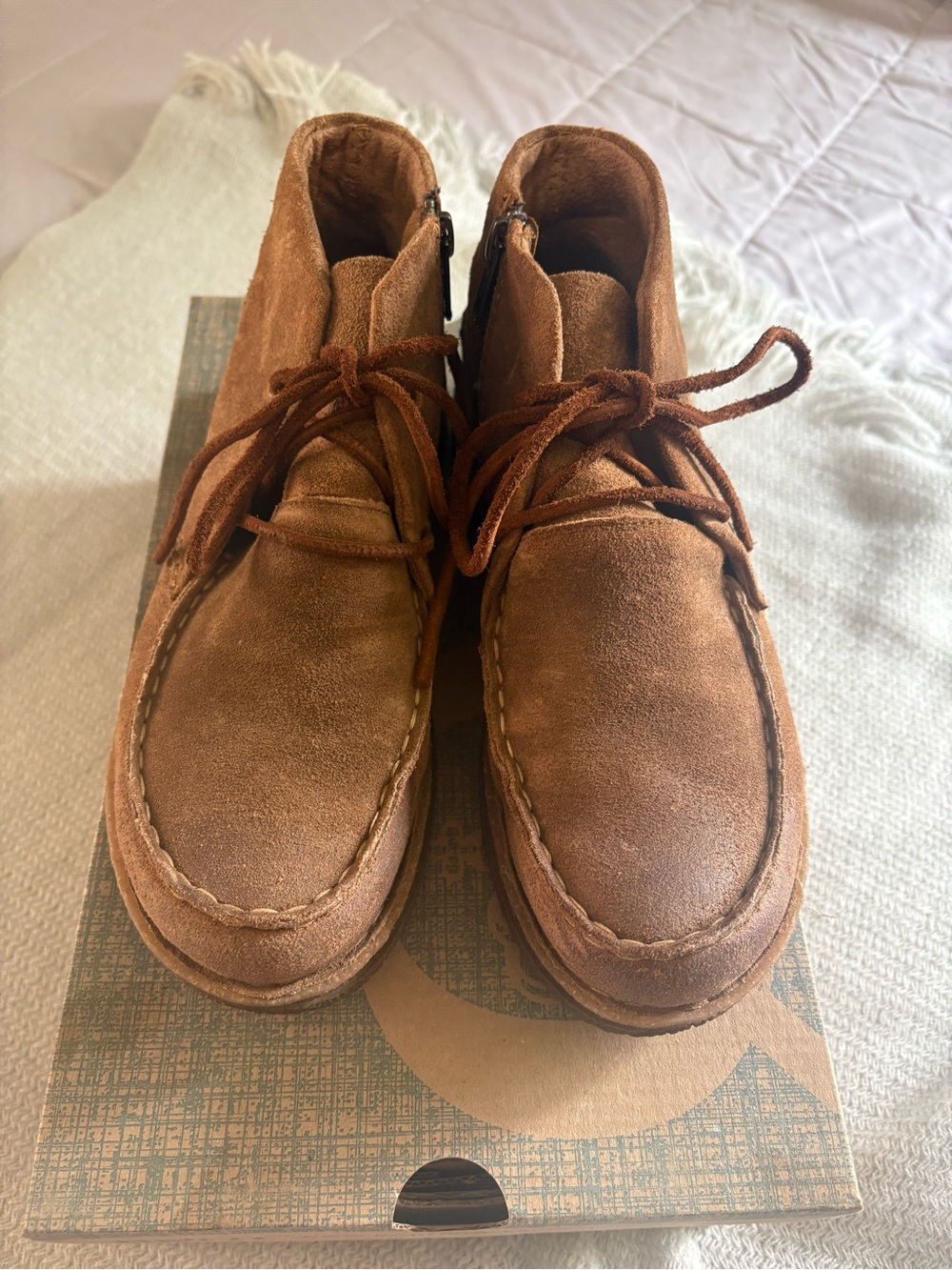 Born Women’s Brown Suede Booties